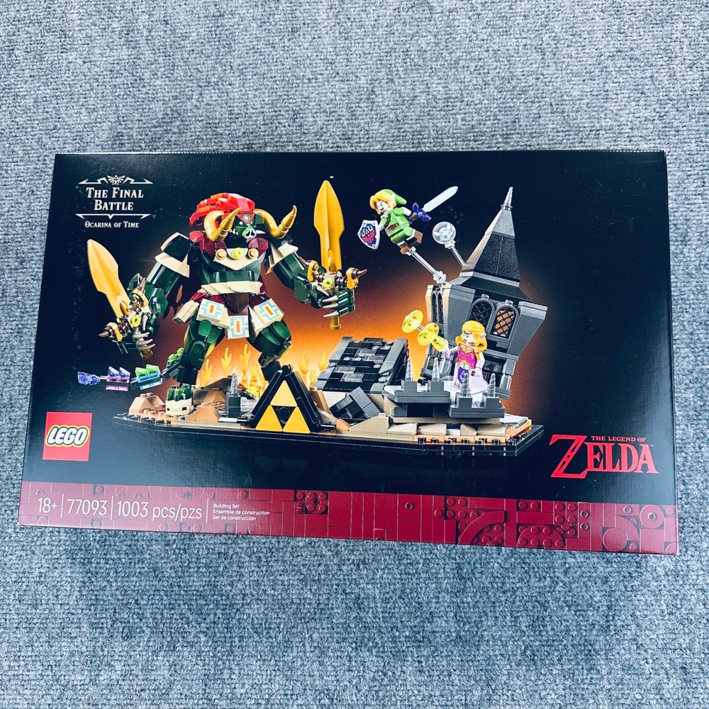 LEGO 77093 The Legend of Zelda Ocarina of Time Final Battle 18+ Set 1003 PCS - Picture 2 of 7